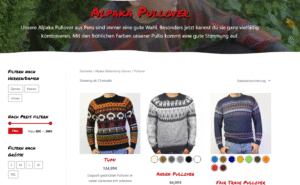 Unoptimized categories, unclear product names - Condor Pasa